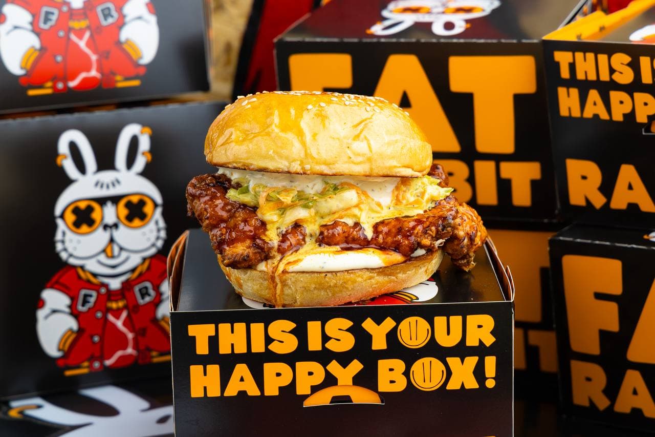 Champion Rabbit Burger