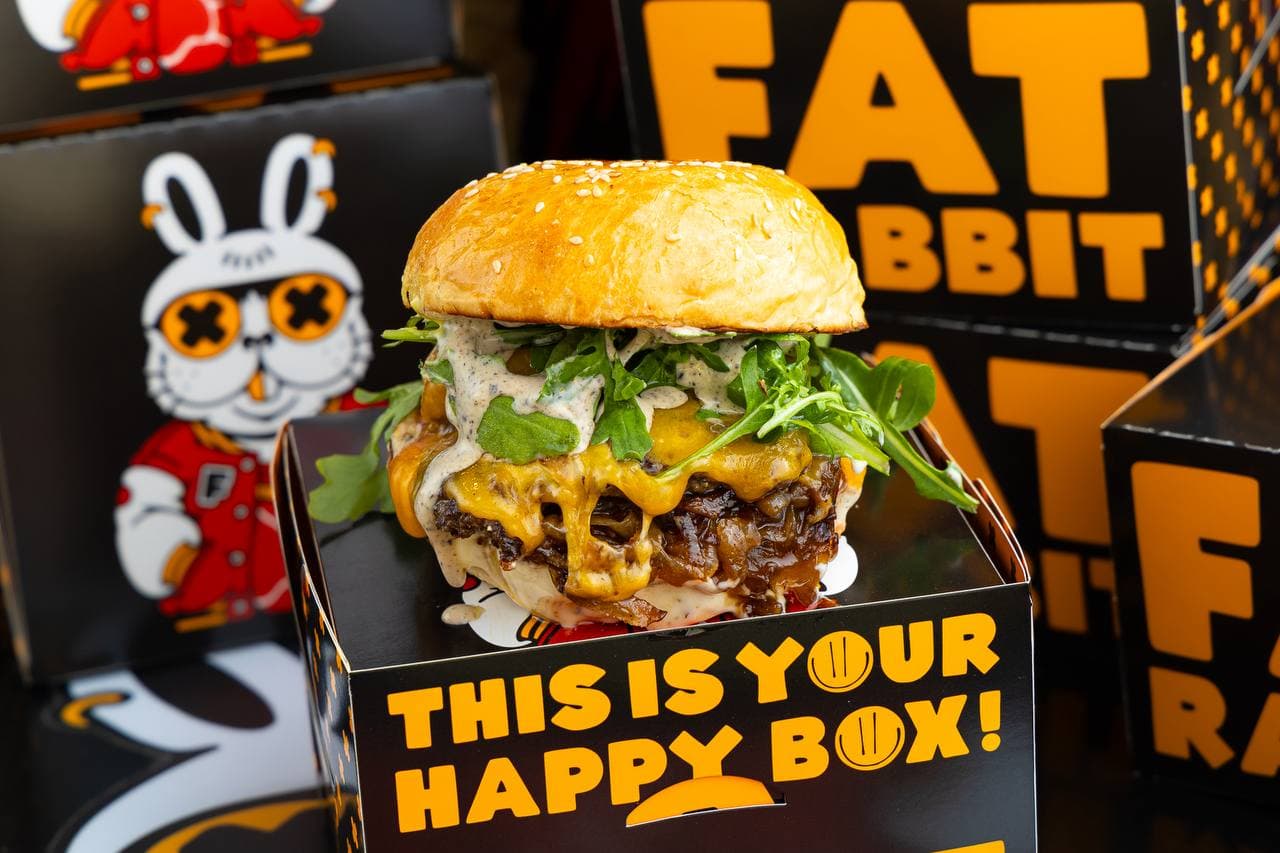 French Rabbit Burger